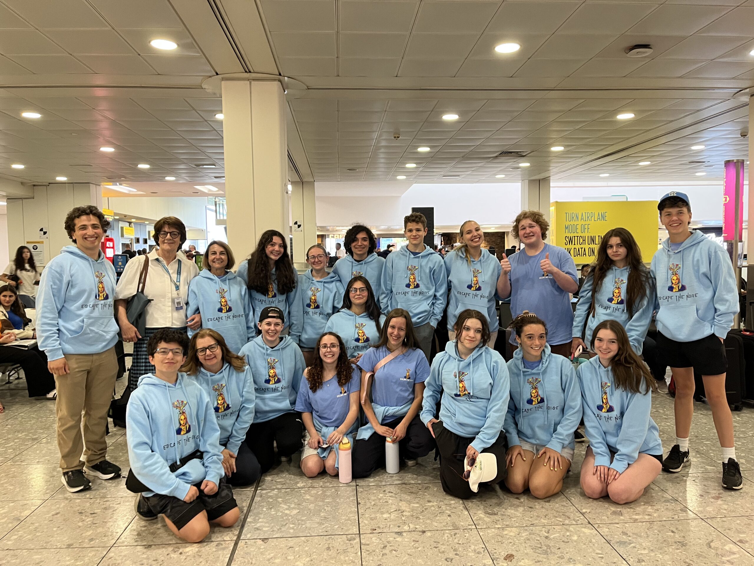 Students at the Edinburgh Fringe Festival